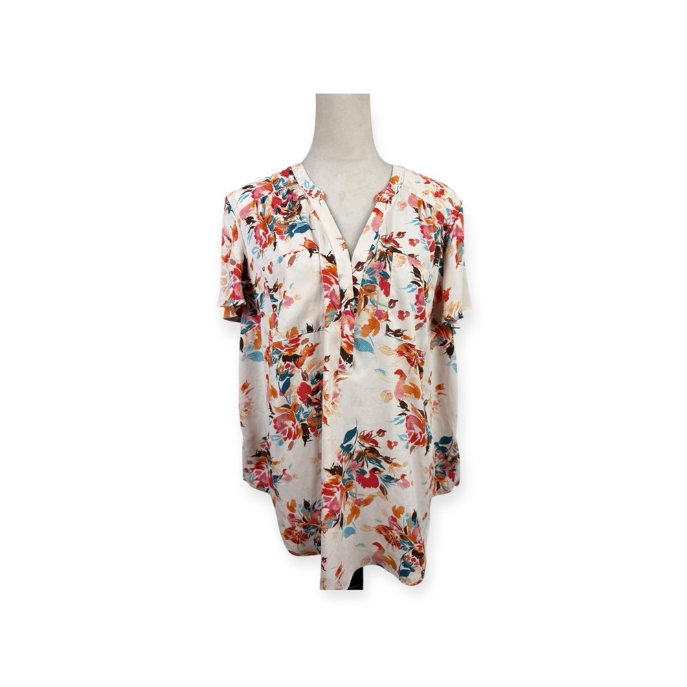 Torrid Harper print floral print  top size 1-1X/14-16